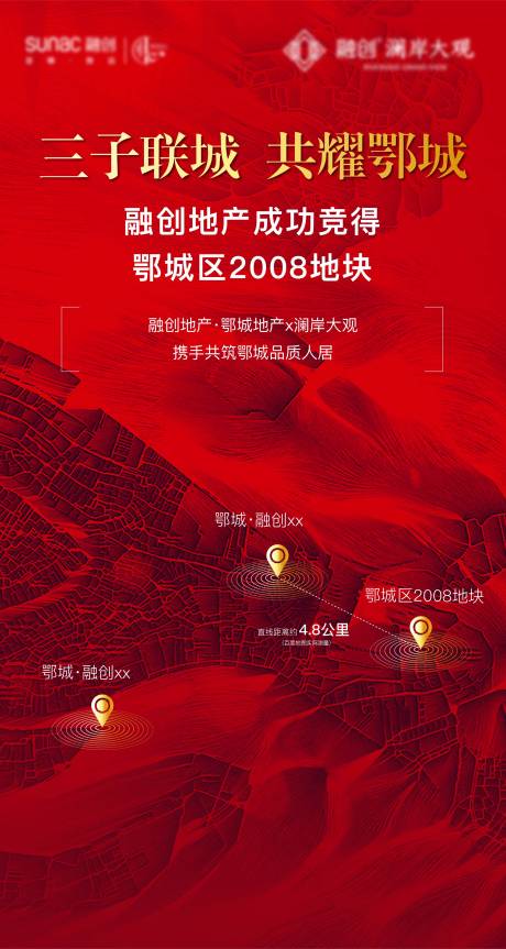 源文件下载【红色地产质感 】编号：20220512230627541