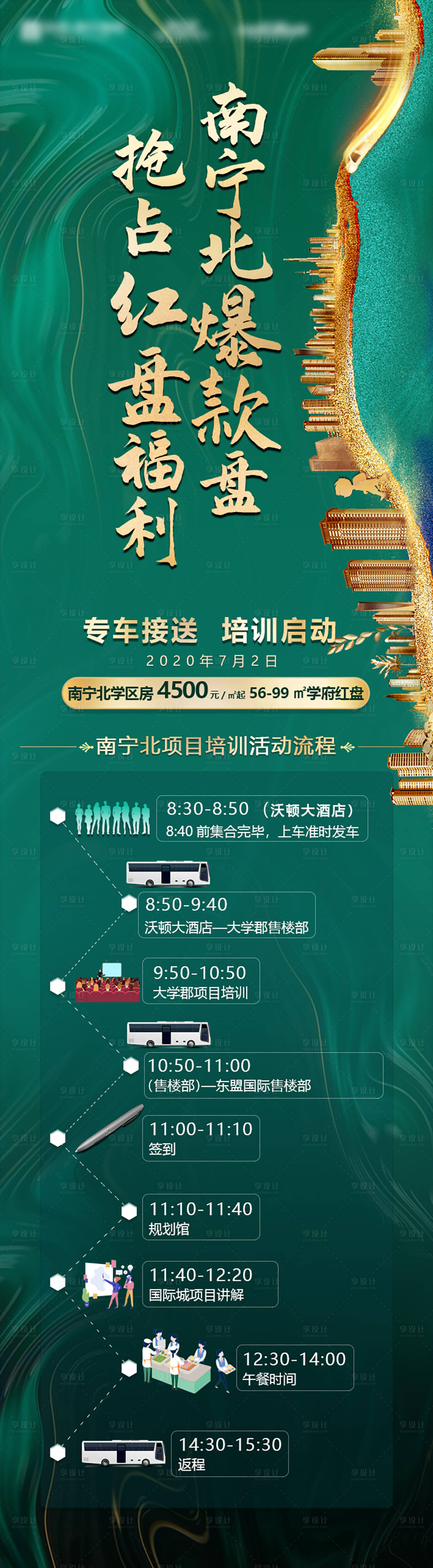 源文件下載【享設計】搜索編號：17130009903742492【地產培訓會議活動流程圖】
