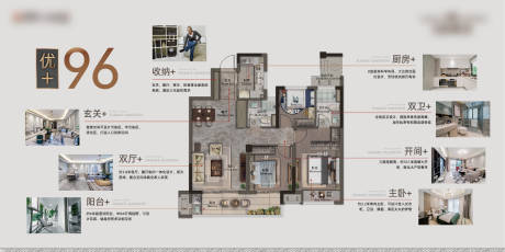 编号：20220502142914978【享设计】源文件下载-地产竞争性价值点海报展板