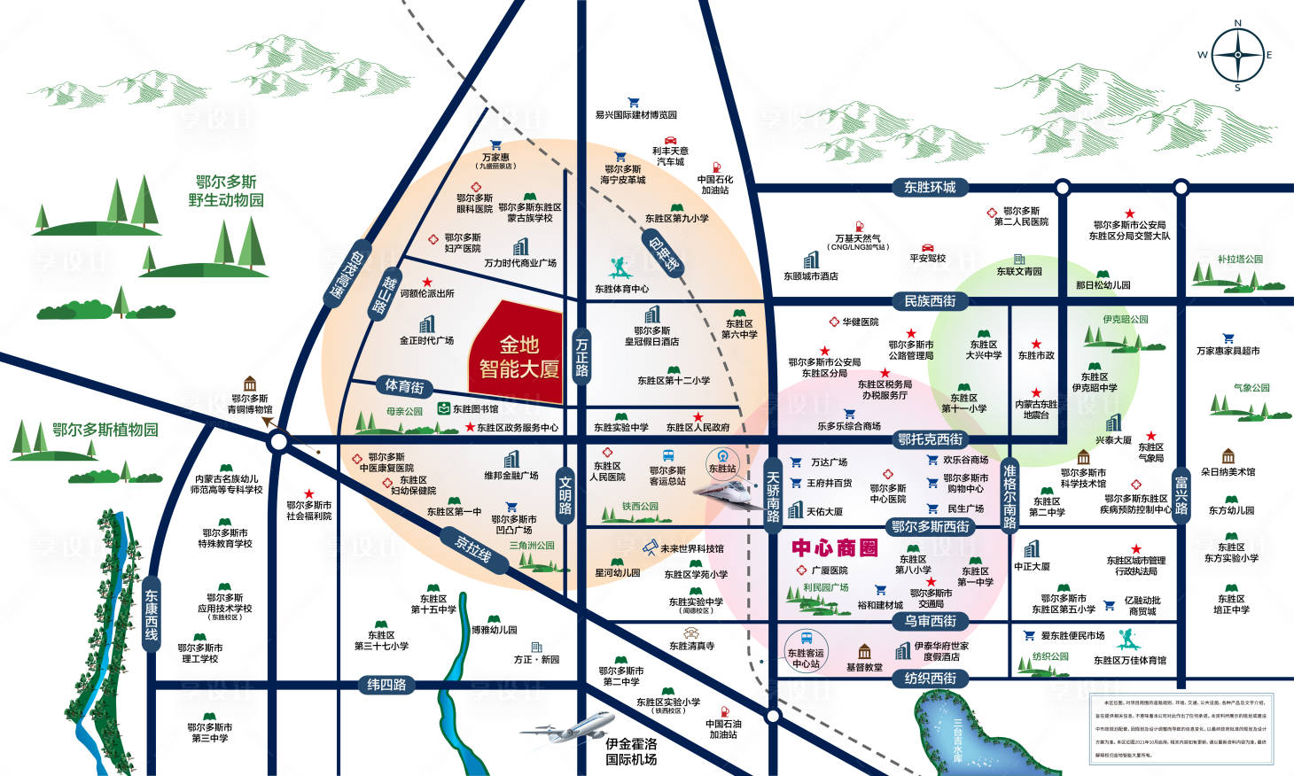 源文件下载【享设计】搜索编号：92680009796763189【区位图设计】