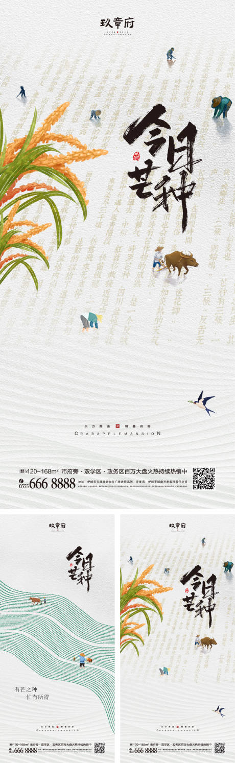 源文件下载【芒种海报】编号：50530009873665545