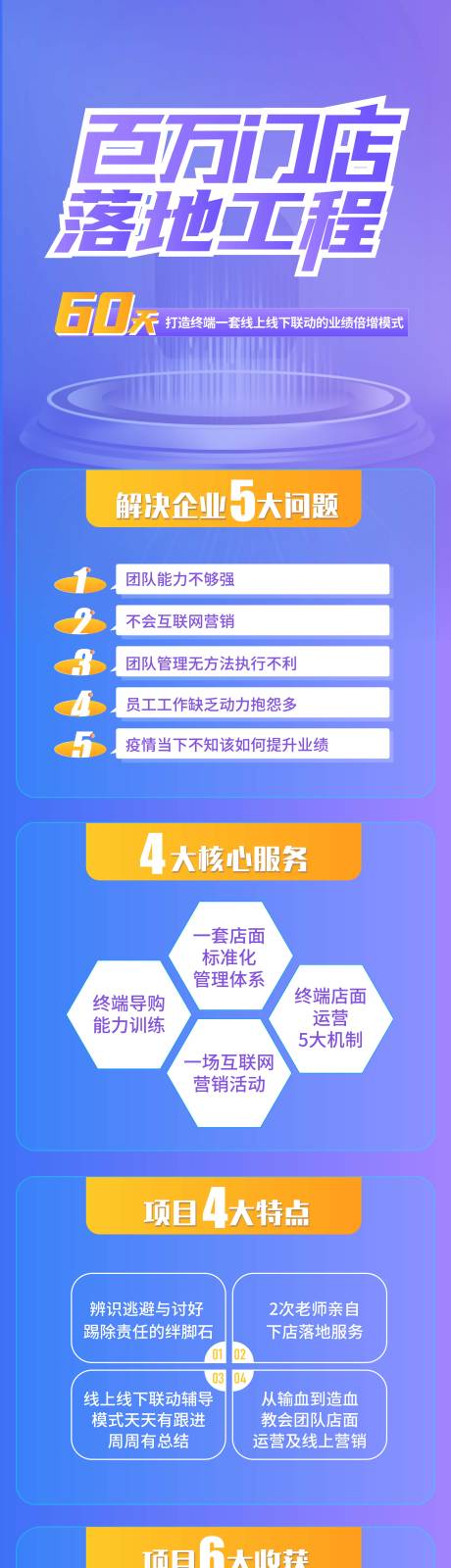 源文件下载【享设计】搜索编号：14750010278164925【门店落地课程长图海报】