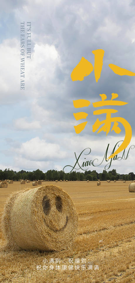 源文件下载【小满节气海报】编号：54530010117519575