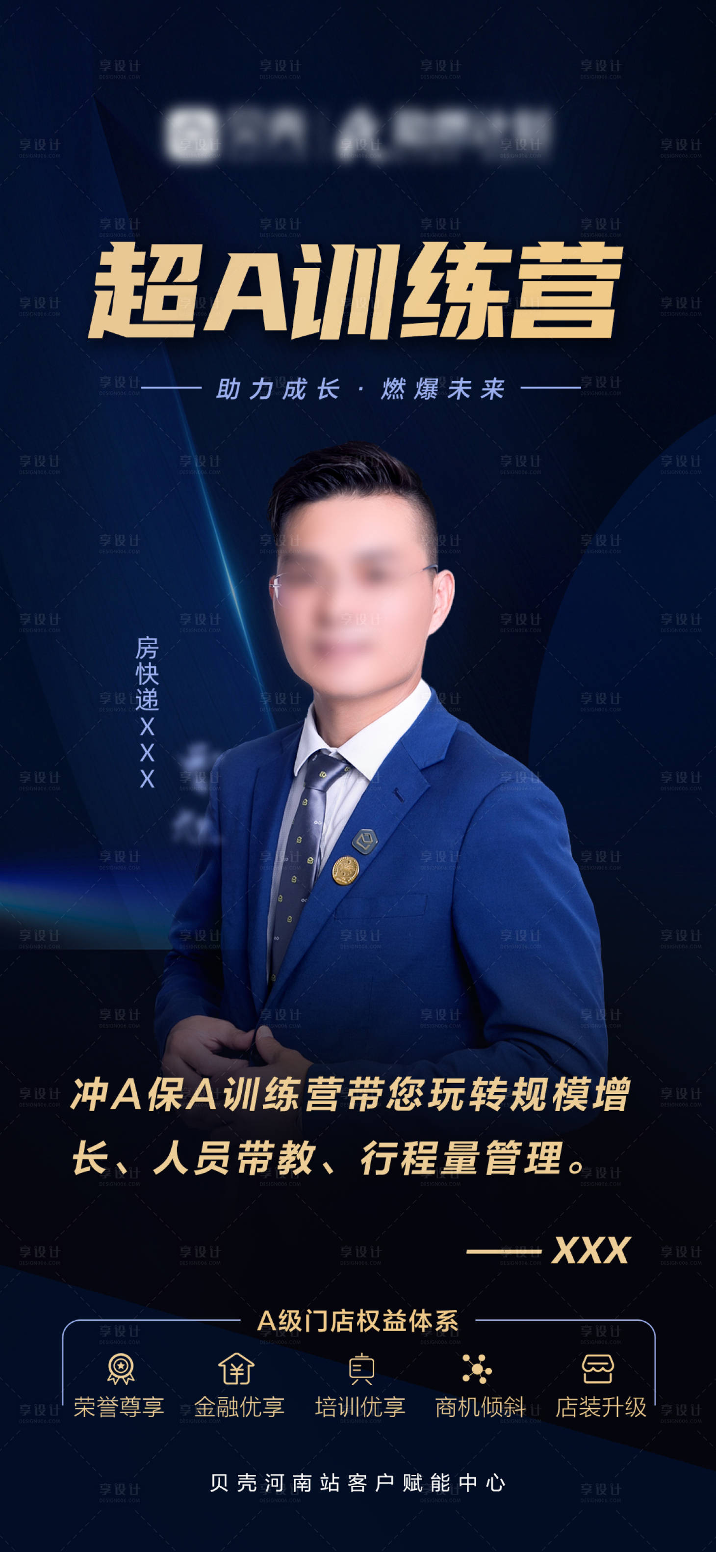 源文件下载【享设计】搜索编号：90910009991882879【地产销冠人物海报】