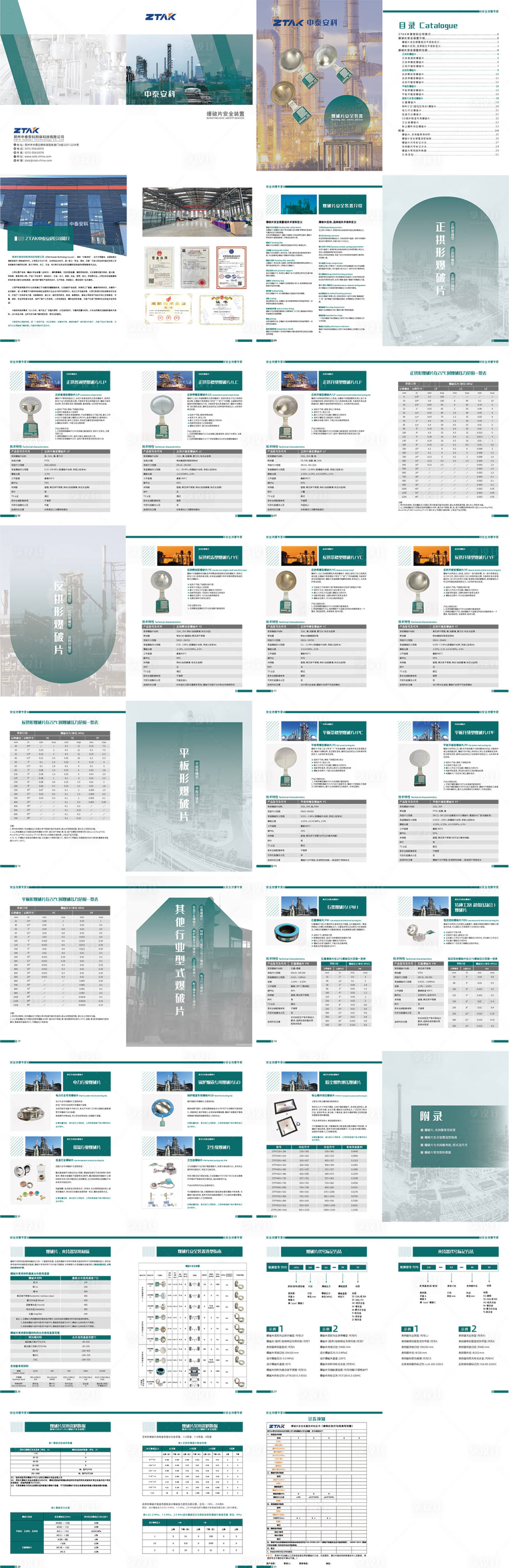 源文件下载【享设计】搜索编号：85470010140607920【化工业爆破片画册】