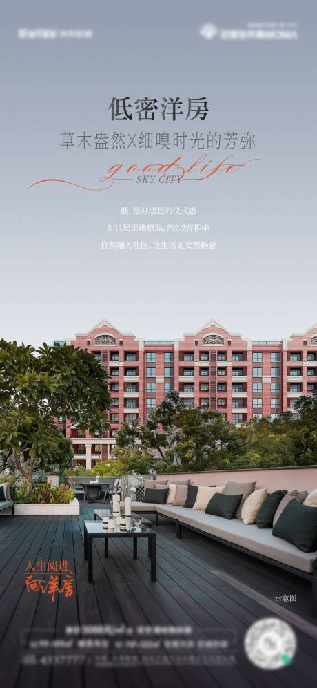 源文件下载【洋房低密价值点单图】编号：99770009939943497