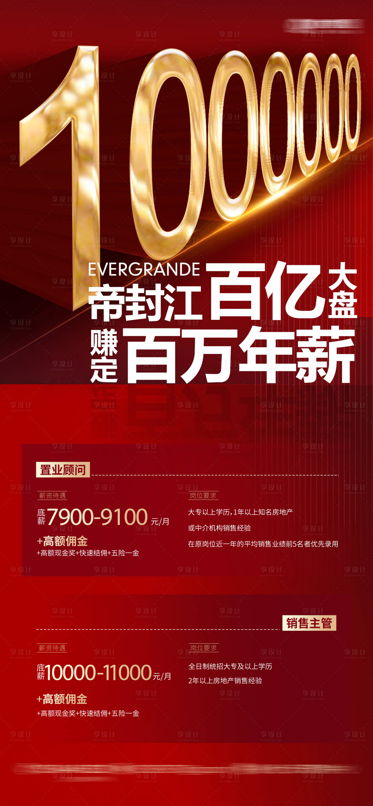 源文件下载【享设计】搜索编号：38280010161491557【地产招聘单图】