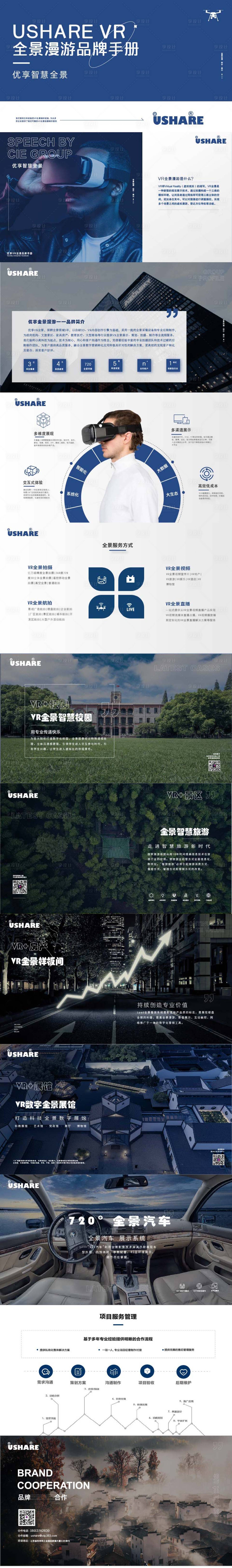 源文件下载【享设计】搜索编号：98540009831189993【商业全景漫游品牌手册PPT】