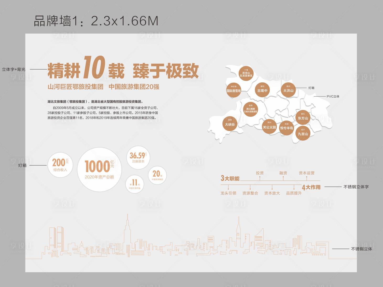 源文件下載【享設計】搜索編號：13640009954834882【企業文化墻】