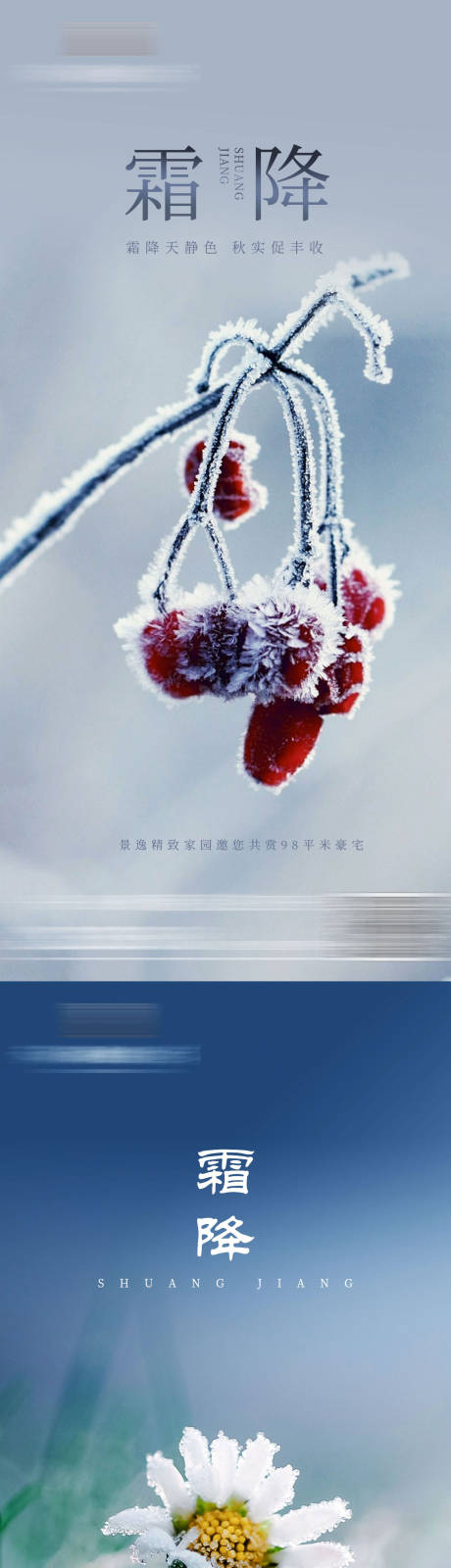 源文件下载【霜降节气海报】编号：88850009856096475