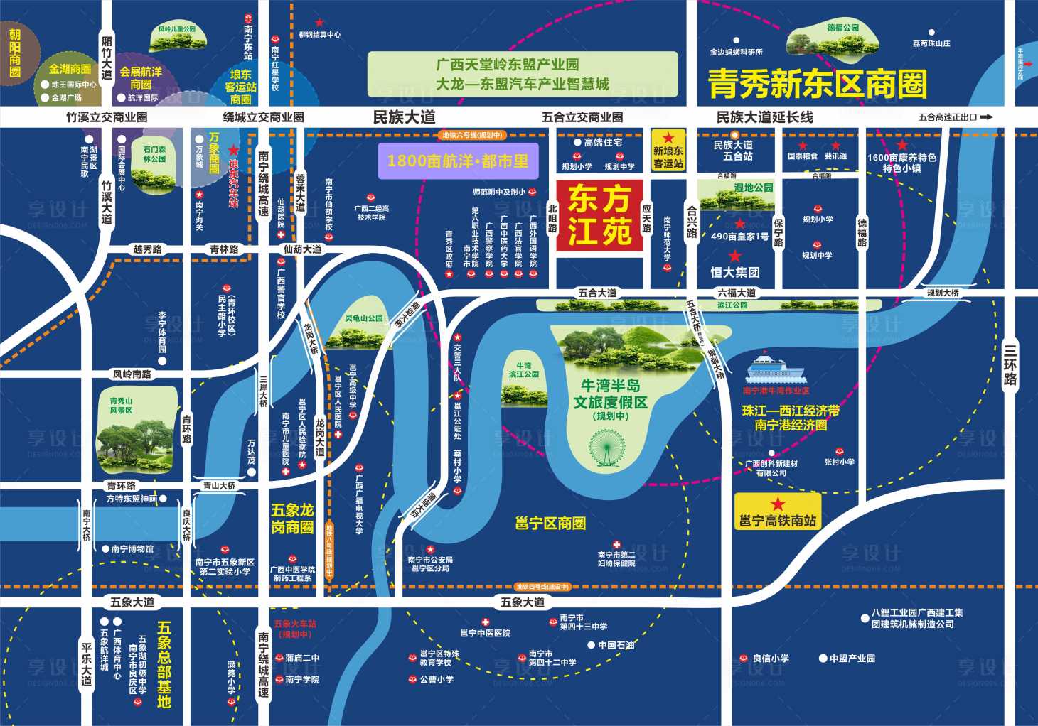 源文件下載【享設計】搜索編號：68400010270976599【地產(chǎn)項目樓盤區(qū)位圖廣告展板】