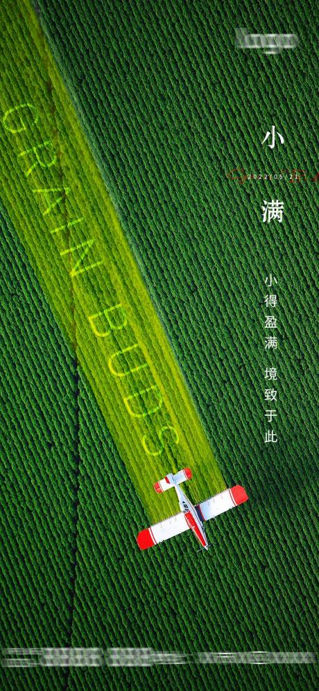 源文件下载【小满节气海报】编号：20220512153849751