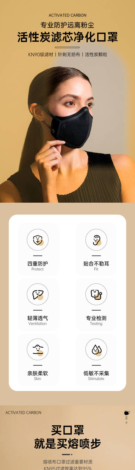 源文件下载【享设计】搜索编号：48110010027056384【口罩详情页】