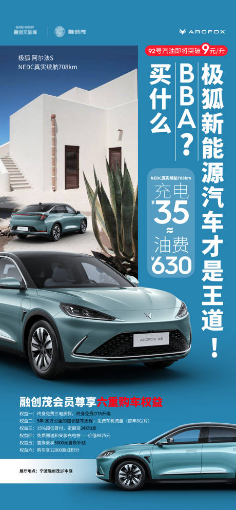 源文件下载【极狐阿尔法汽车推广海报】编号：60790010081877957