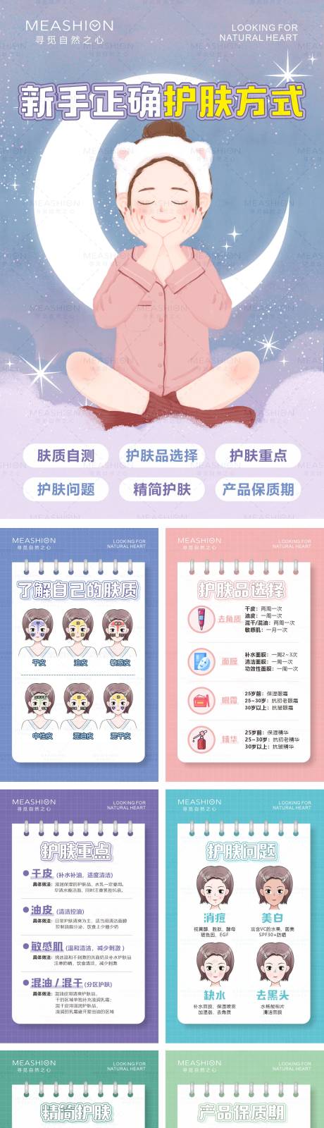 源文件下载【护肤知识科普海报】编号：30180009858717454