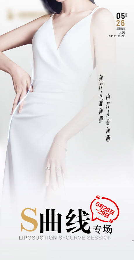 源文件下载【医美海报-体雕-吸脂】编号：87860010274581660
