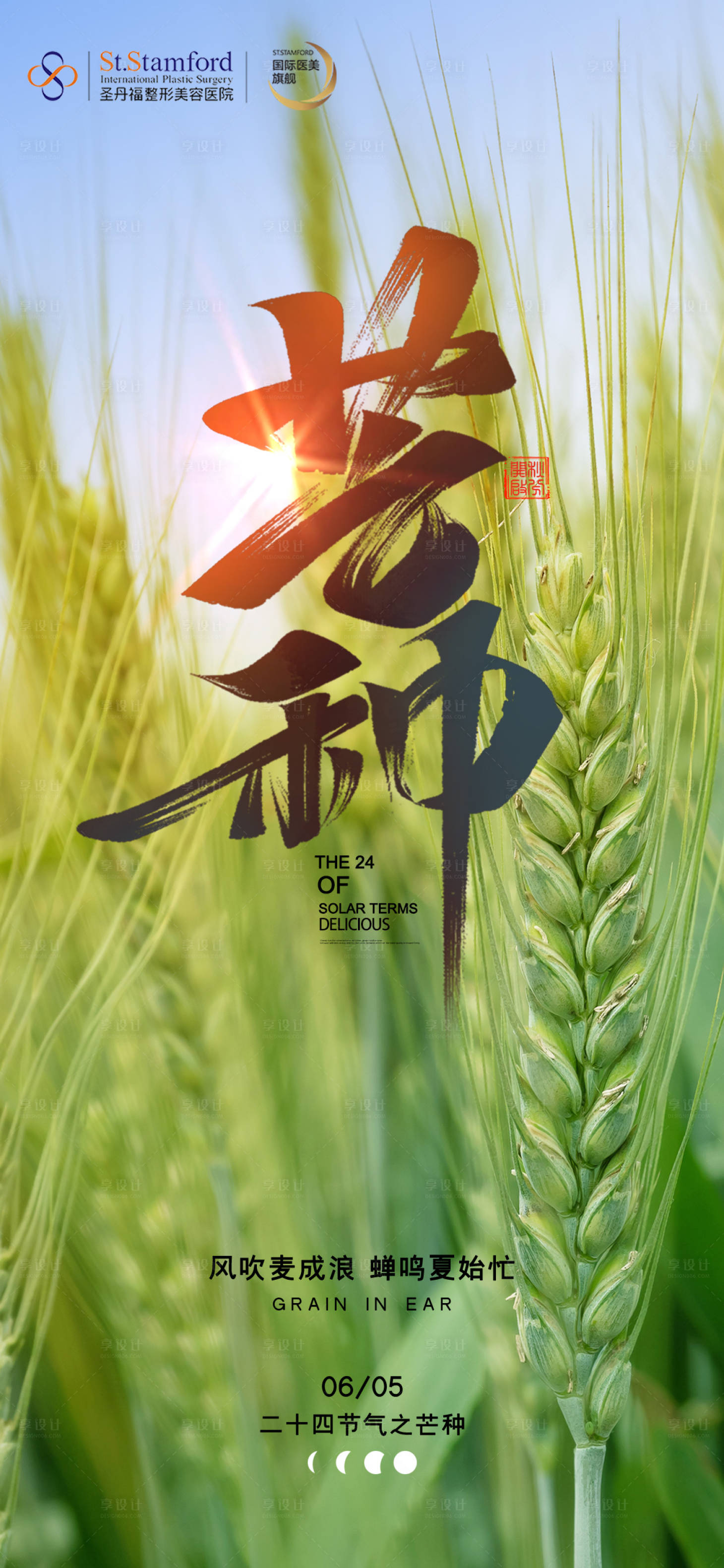 源文件下載【享設計】搜索編號：27710009888019586【芒種】