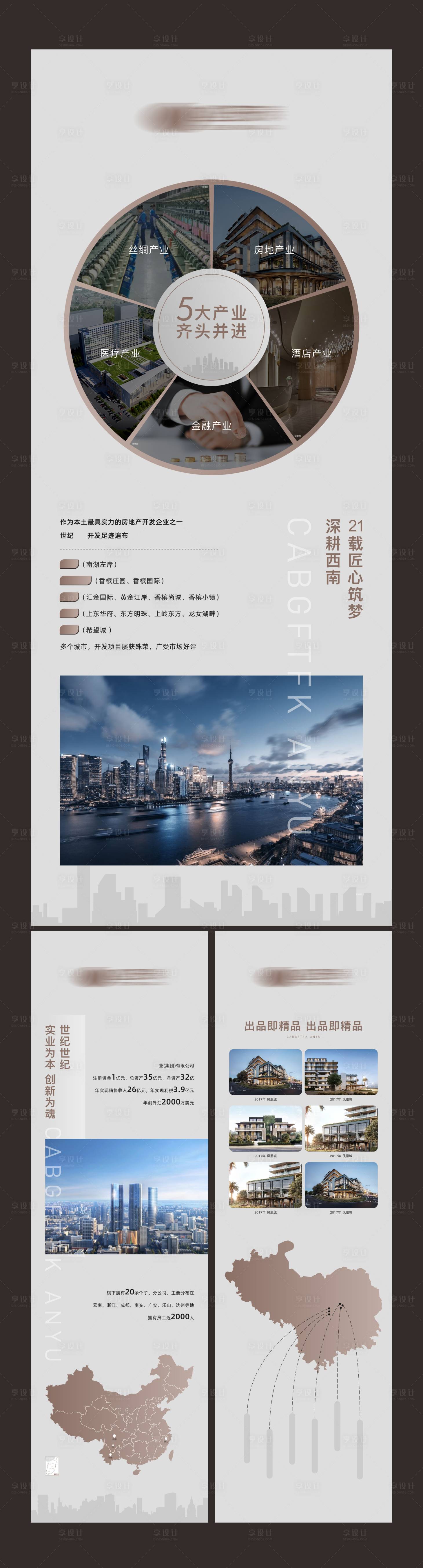 源文件下载【地产灯箱品牌墙价值点系列海报】编号：70170010059681478