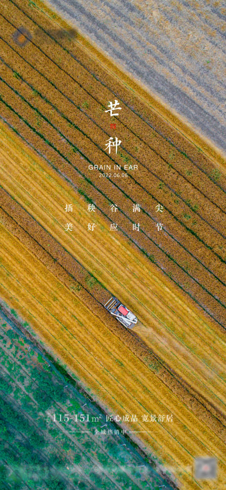 源文件下载【芒种节气海报】编号：80950010289517150