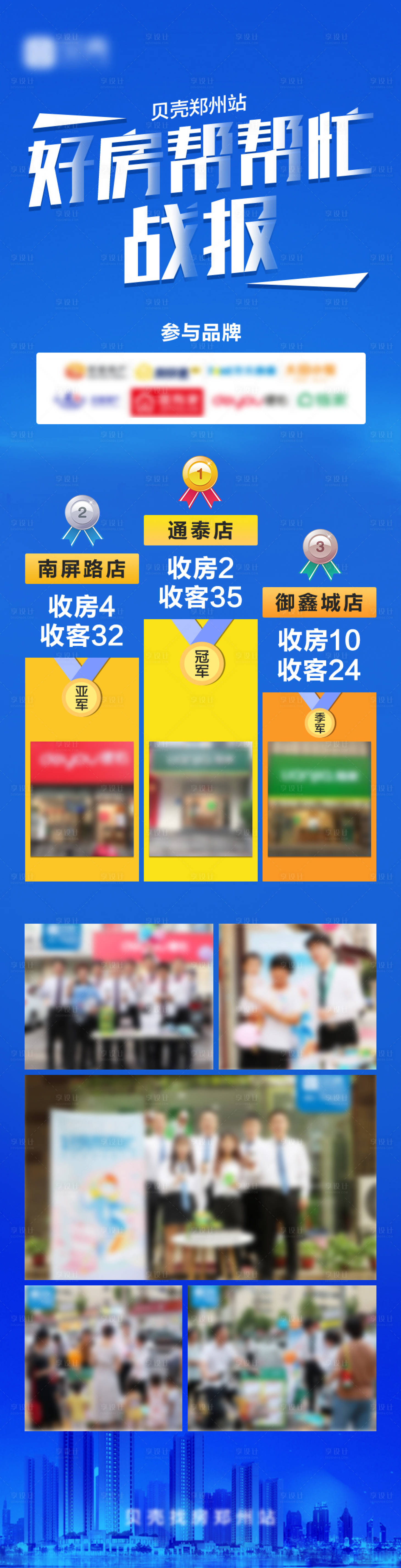 源文件下载【社区活动战报长图海报】编号：20220510211901789