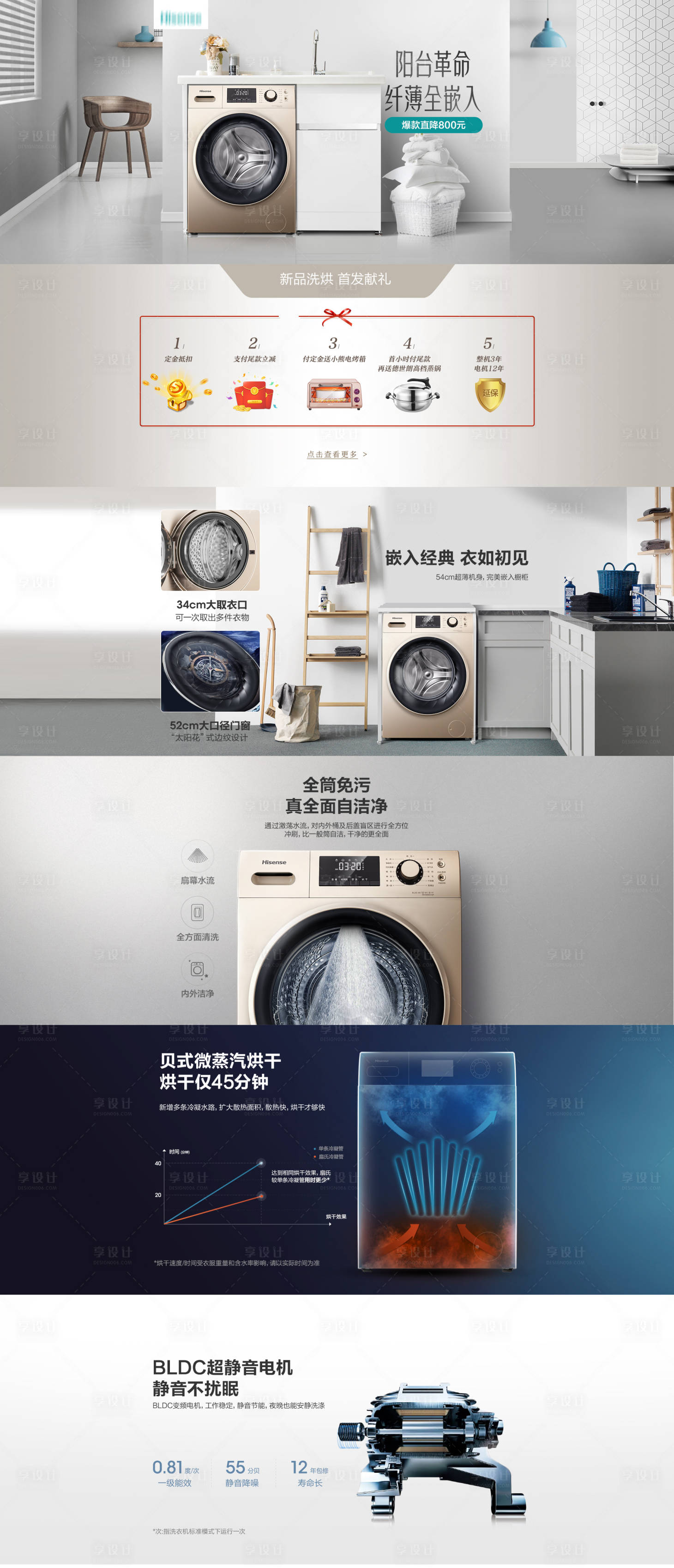 源文件下载【享设计】搜索编号：90050010249753114【新品洗烘电商首页】