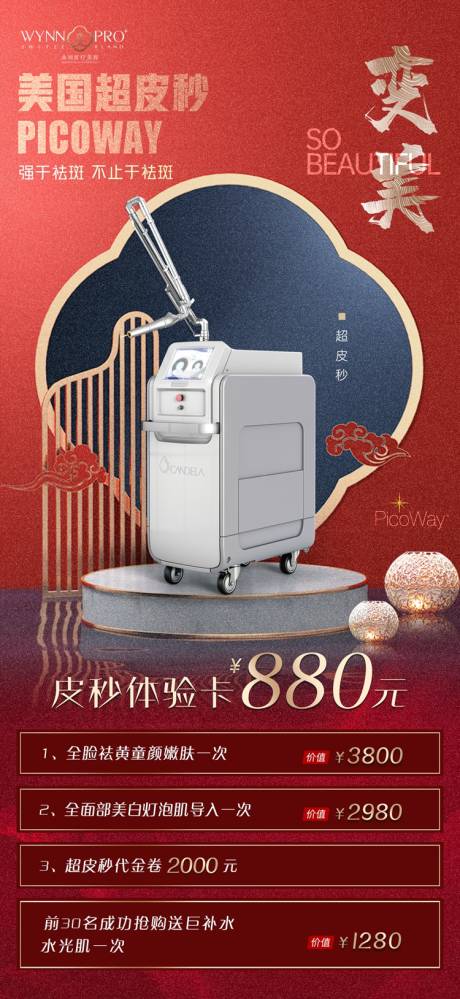 源文件下载【皮秒仪器价目表活动海报】编号：32920009869318613