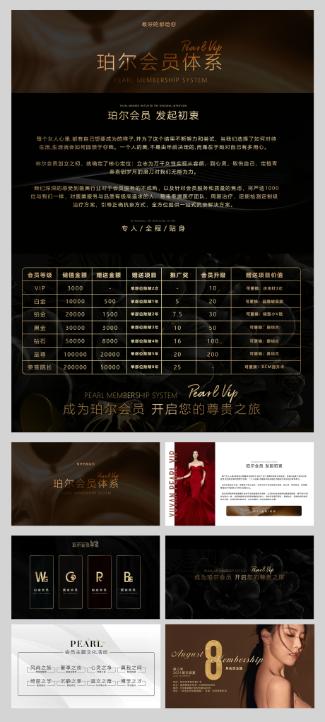 源文件下载【享设计】搜索编号：82060010628217870【医美会员体系会员制度宣传海报展板】