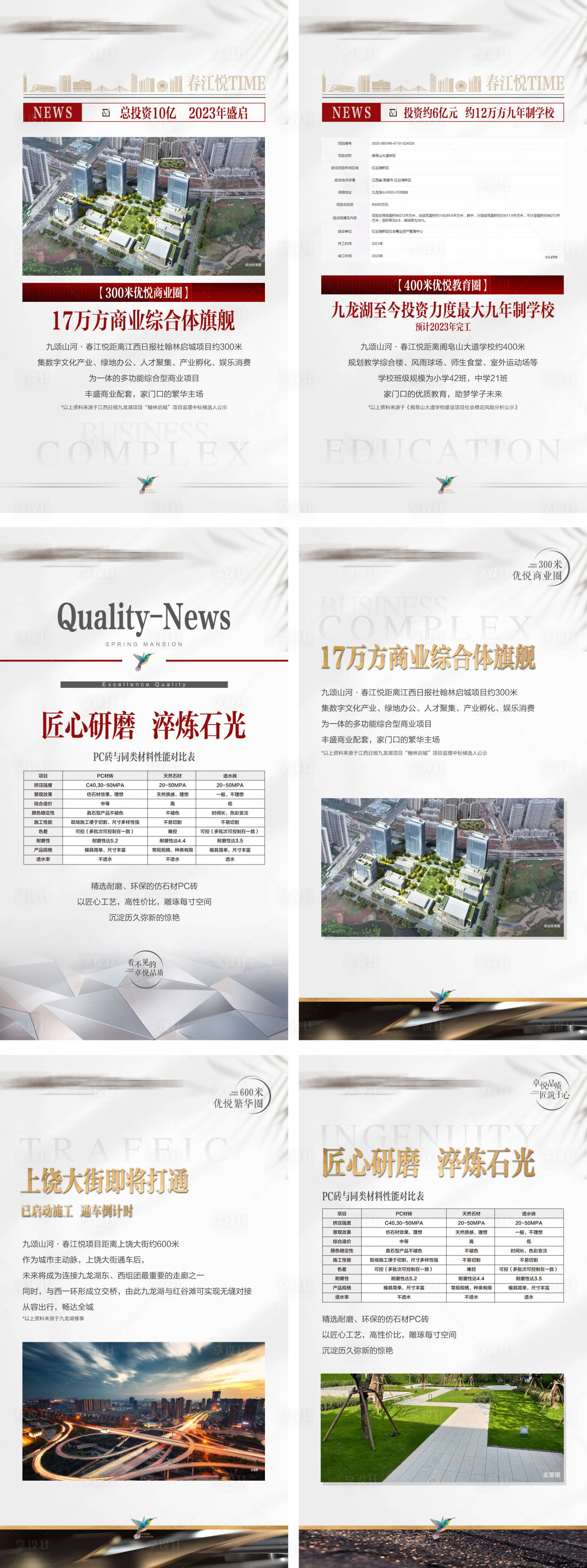 源文件下载【地产配套价值点系列海报】编号：28970010419102025