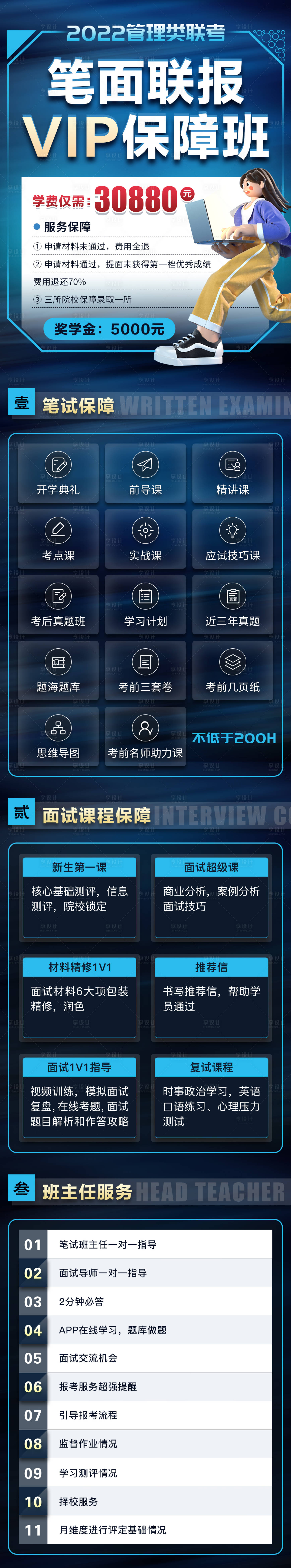 源文件下载【考研笔面联报海报长图】编号：79690010374368021