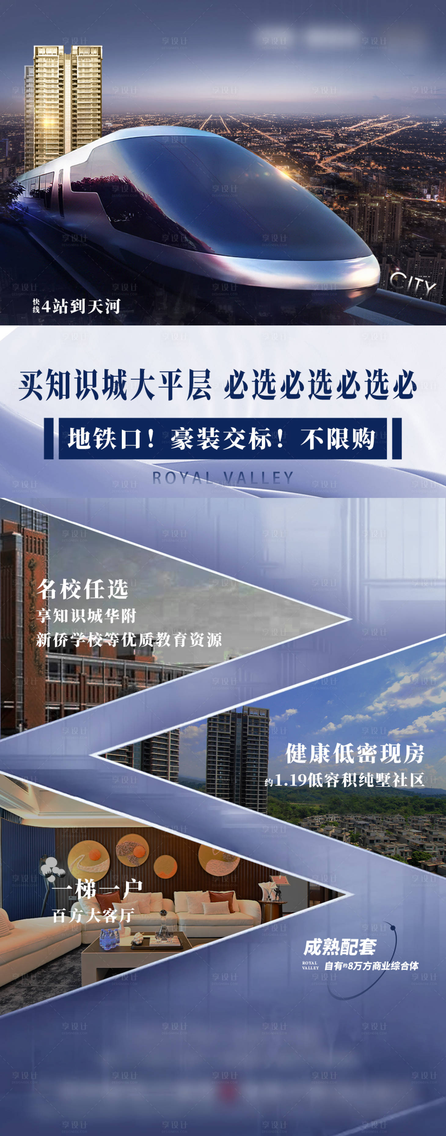 源文件下载【享设计】搜索编号：45240010397967185【地产户型价值点系列海报】