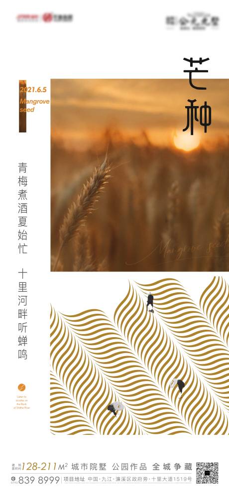 源文件下载【芒种节气】编号：23260010629967399