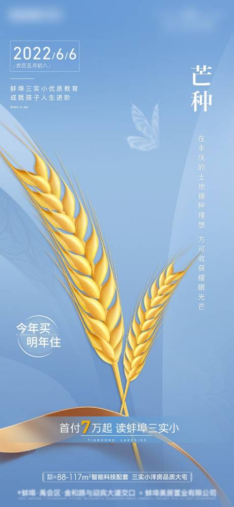 源文件下載【享設計】搜索編號：63260010313009158【芒種節氣海報】