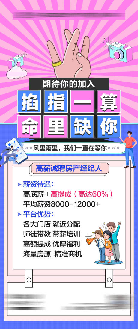 源文件下载【招聘海报 】编号：87580010505367707