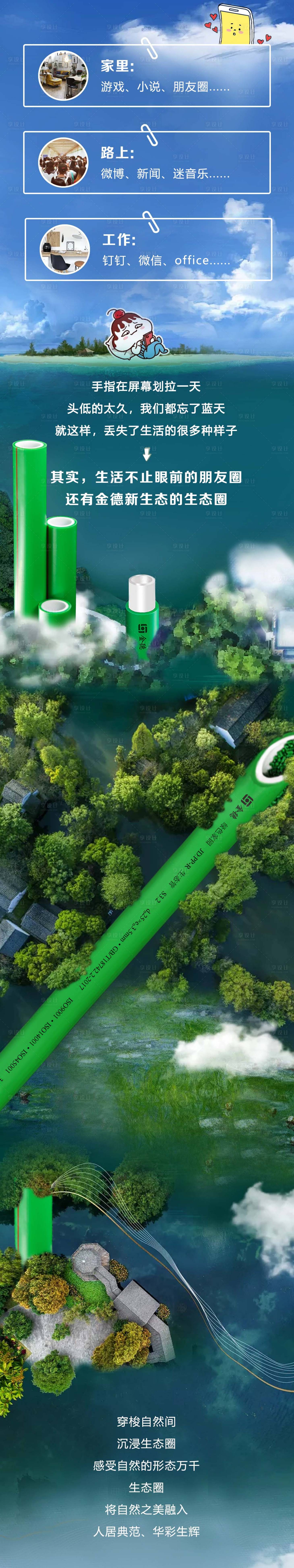 源文件下载【生态圈长图】编号：66280010480268201