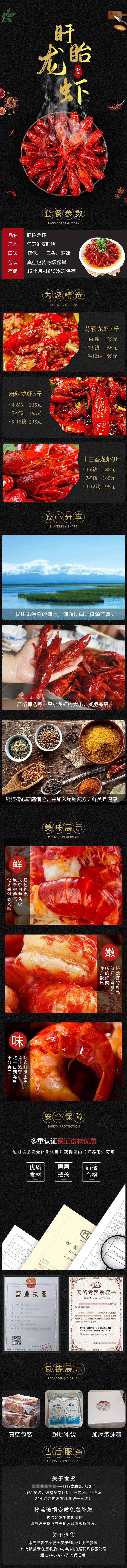 源文件下载【小龙虾电商详情页】编号：12260010680348385