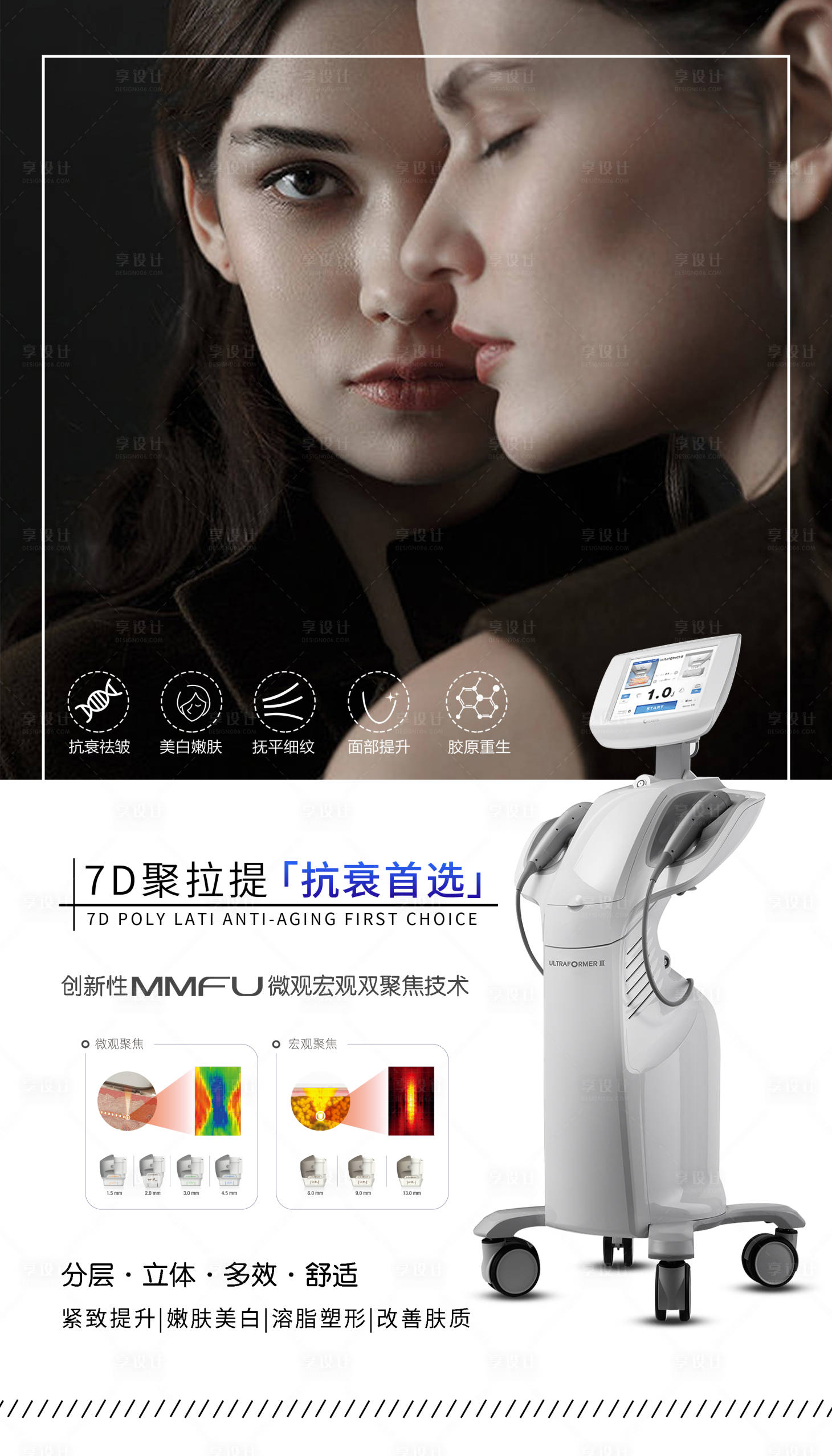 源文件下載【享設計】搜索編號：17020010670205333【7D聚拉提儀器海報】