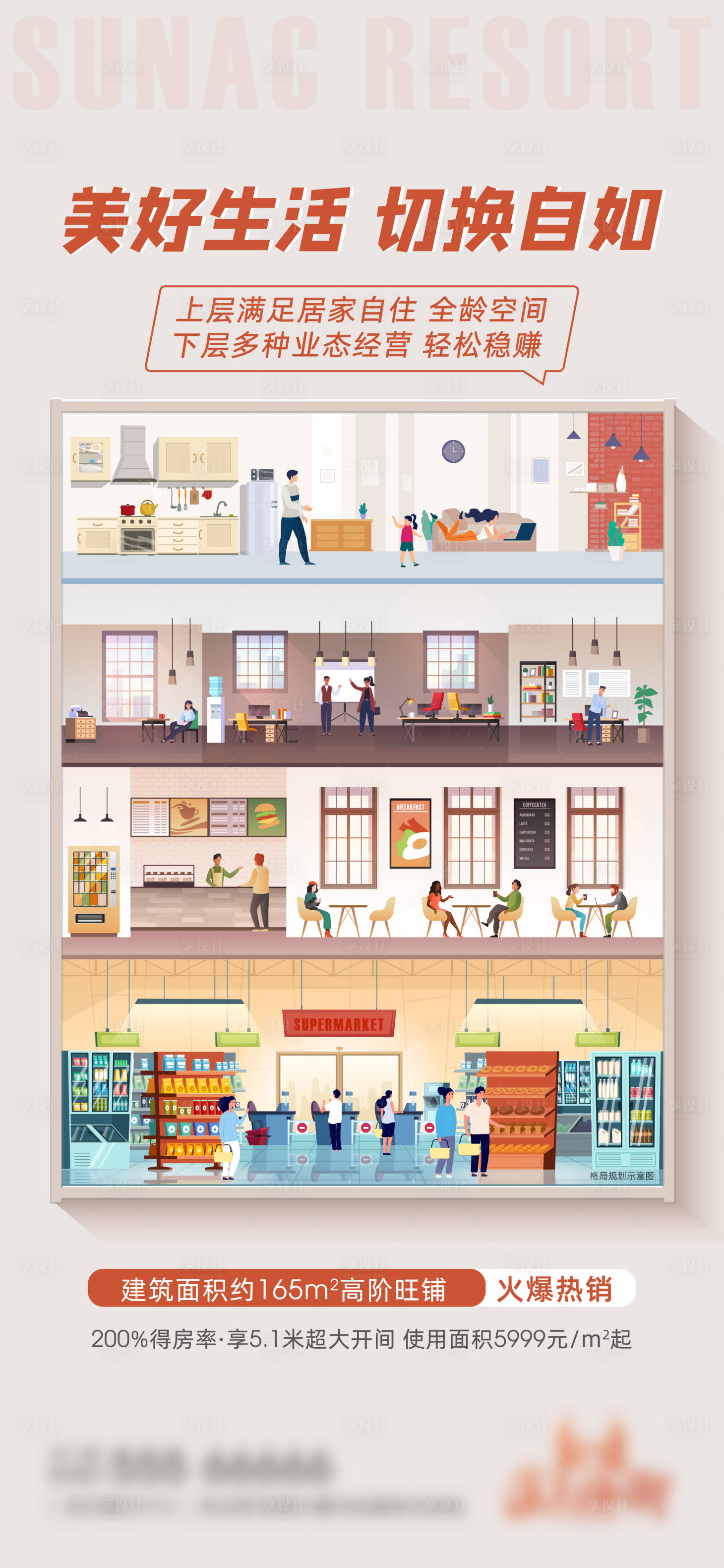 源文件下载【商铺办公住宅餐饮咖啡厅海报】编号：29170010689857373