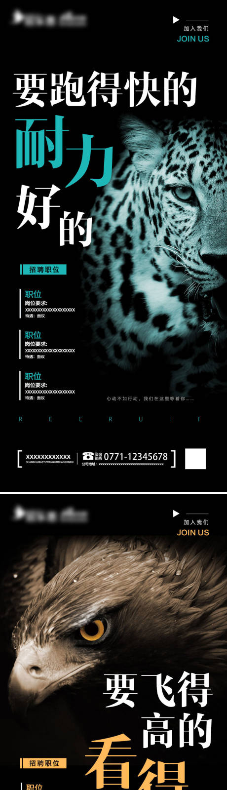 源文件下载【人才招聘海报】编号：88200010384125734