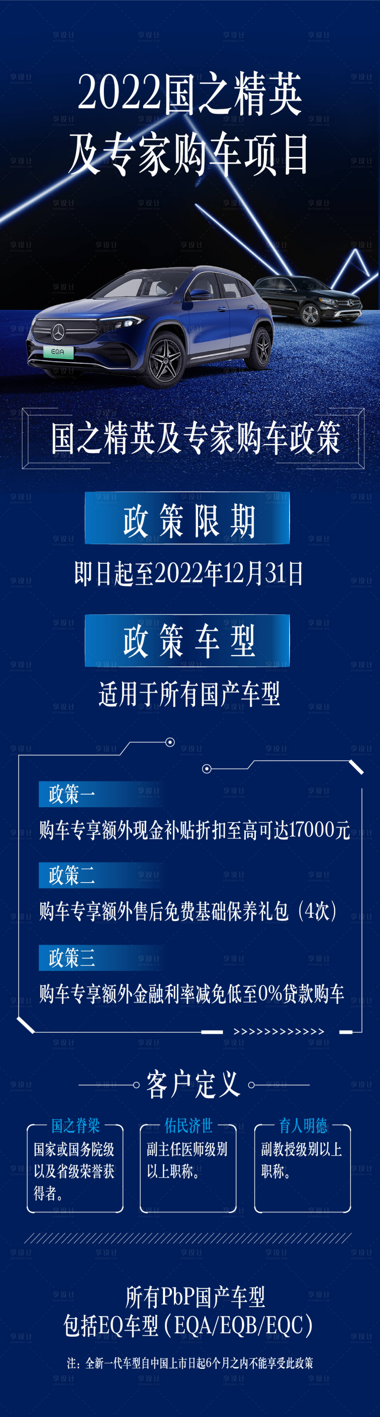 源文件下載【享設計】搜索編號：38800010711758891【專家購車項目政策長圖】