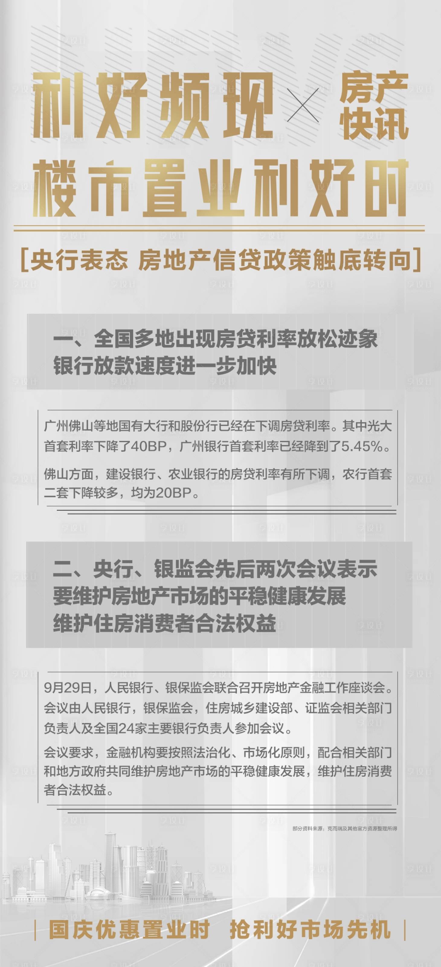 源文件下载【享设计】搜索编号：38440010424279584【楼市快讯海报】