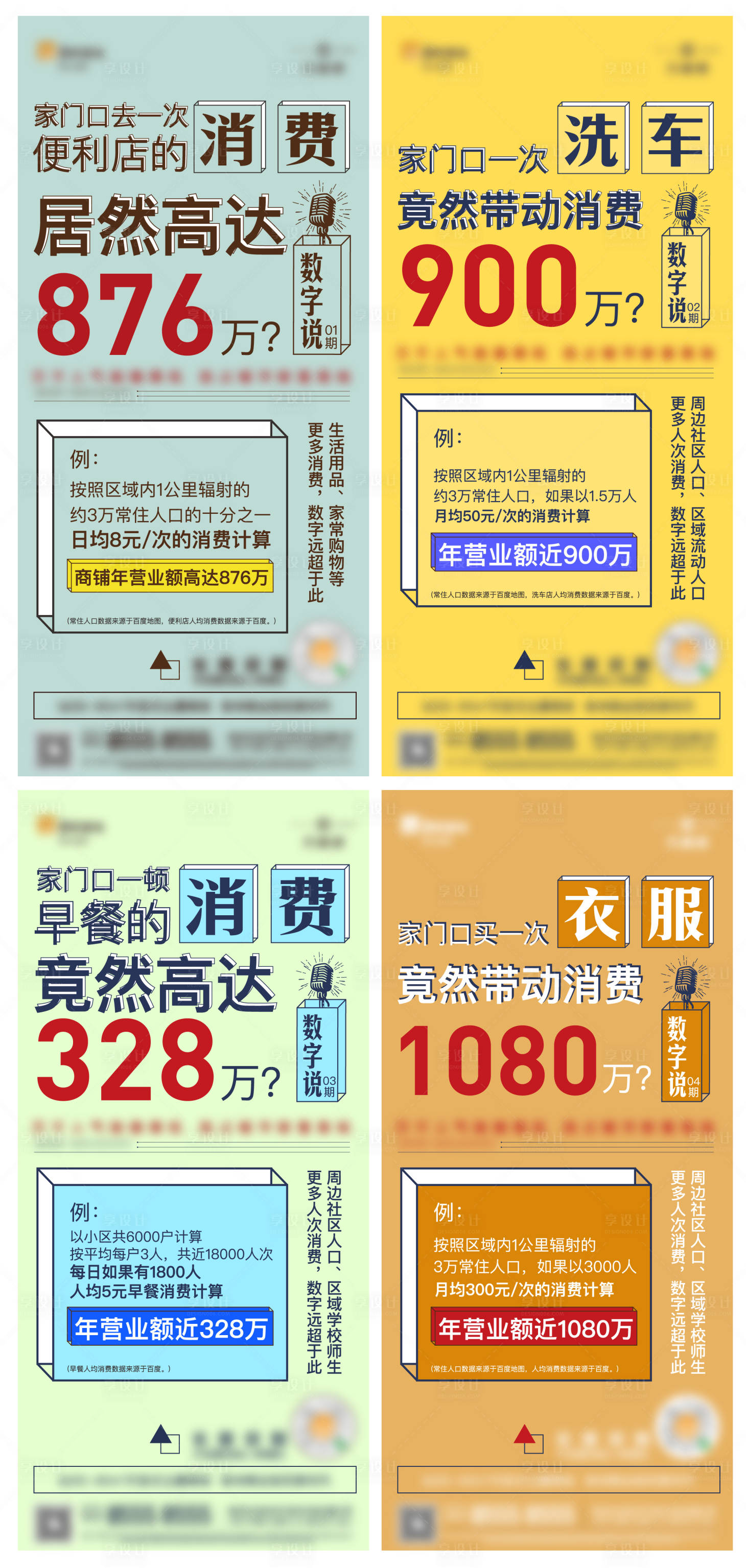 源文件下載【享設計】搜索編號：79600010547418962【商鋪數字說系列價值海報】