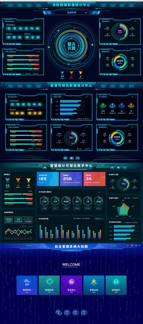 编号：20220610094558355【享设计】源文件下载-可视化数据智慧大屏