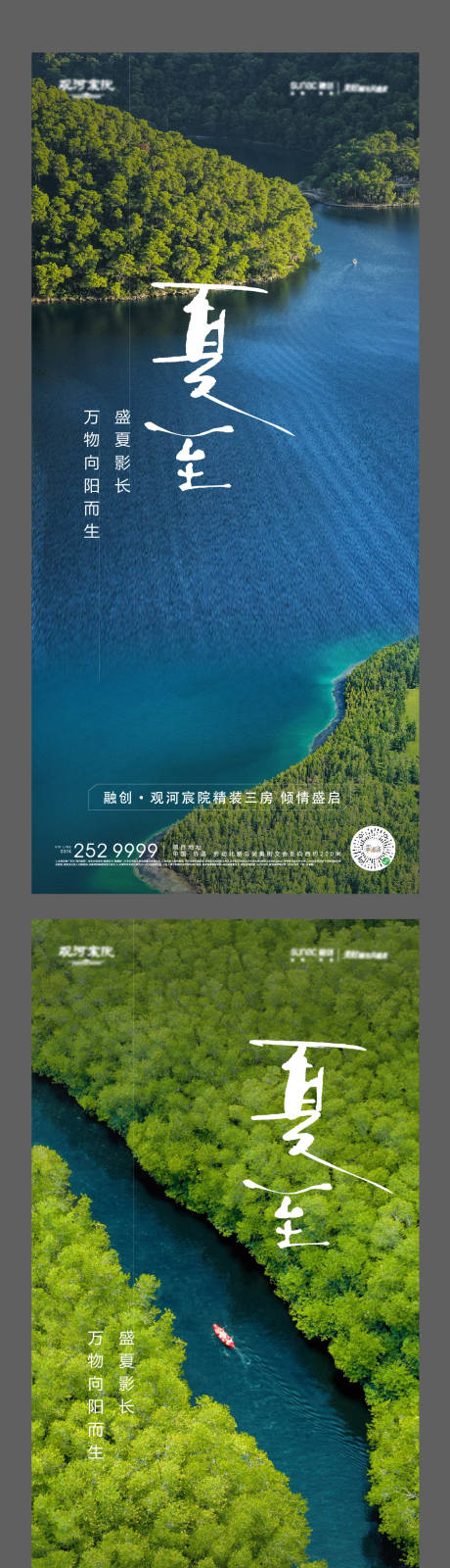 源文件下载【夏至节气海报】编号：88230010594999754