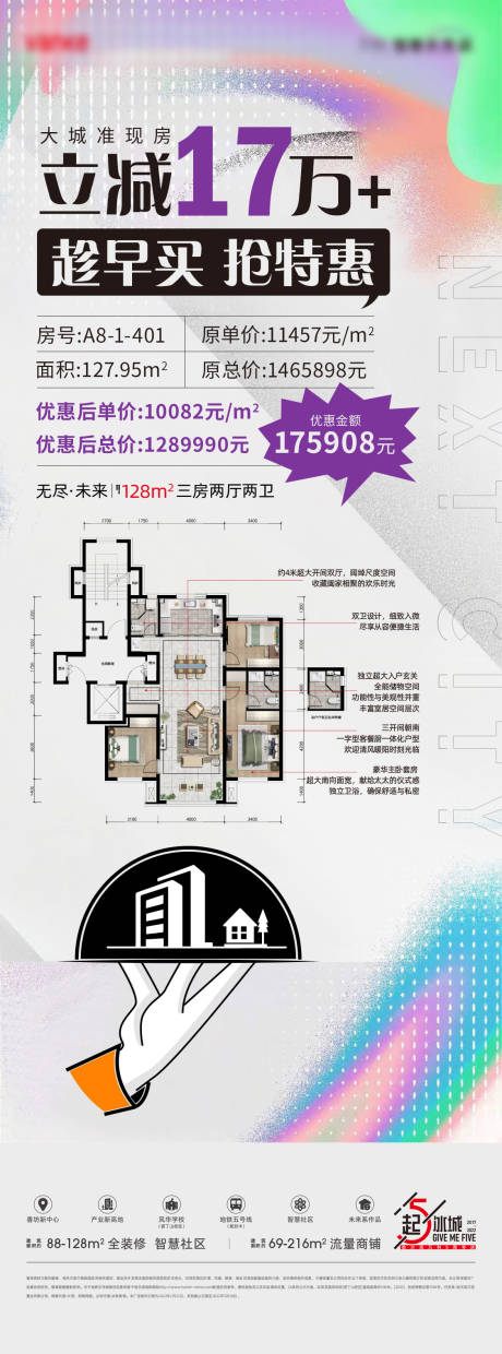 源文件下载【地产特价房单图】编号：20220627103252935