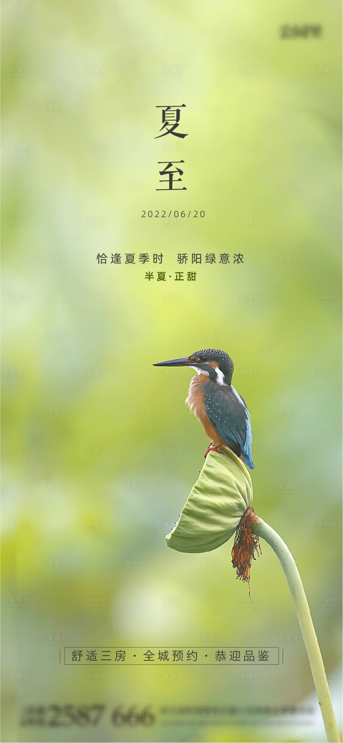 源文件下載【享設計】搜索編號：59530010558866123【夏至海報】