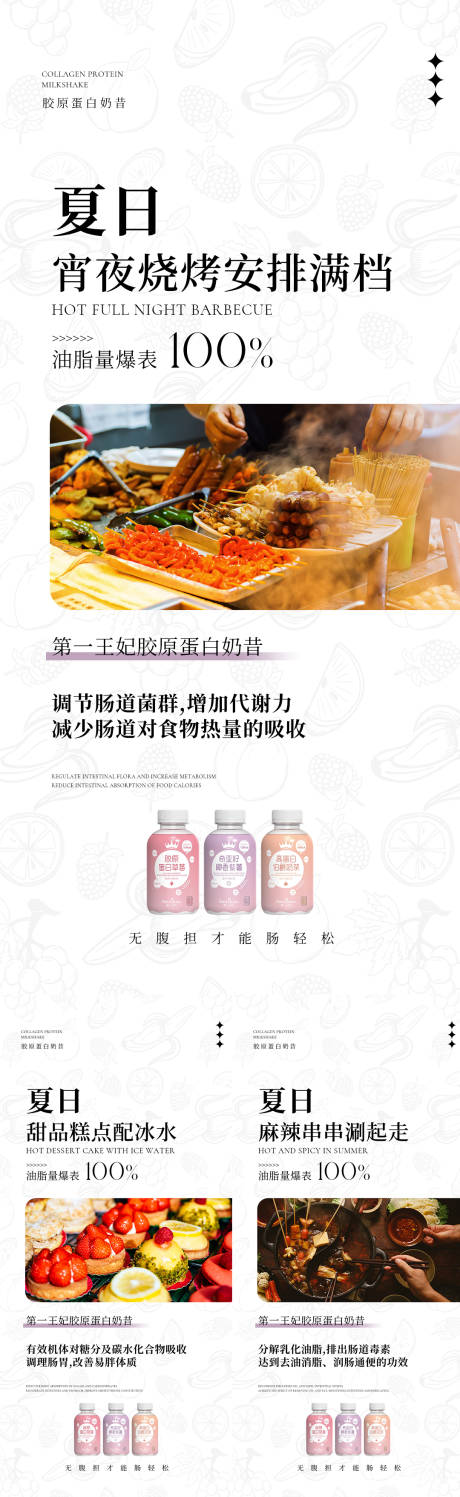 源文件下载【微商瘦身系列海报】编号：42530010505507462