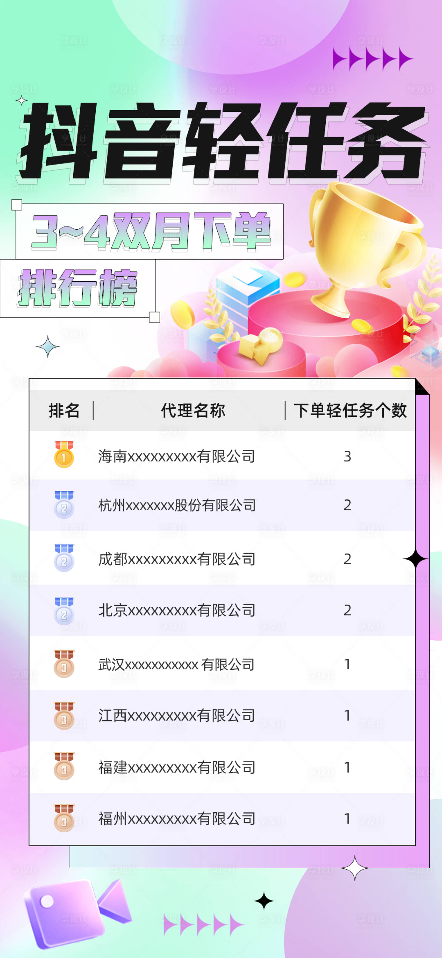 源文件下載【享設計】搜索編號：13800010450728777【電商直播排行榜】