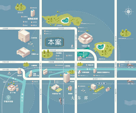 编号：20220620122212620【享设计】源文件下载-地产区位图