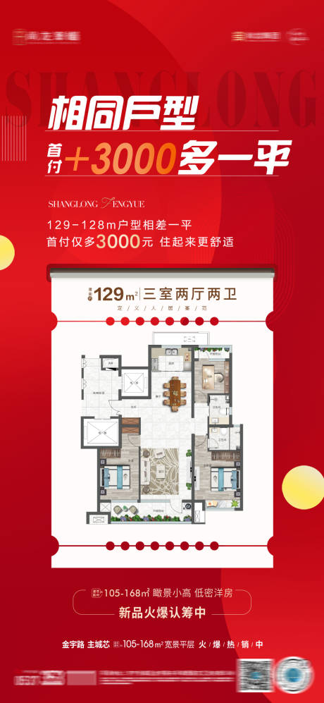 源文件下载【地产户型价值点海报】编号：51040010357406298