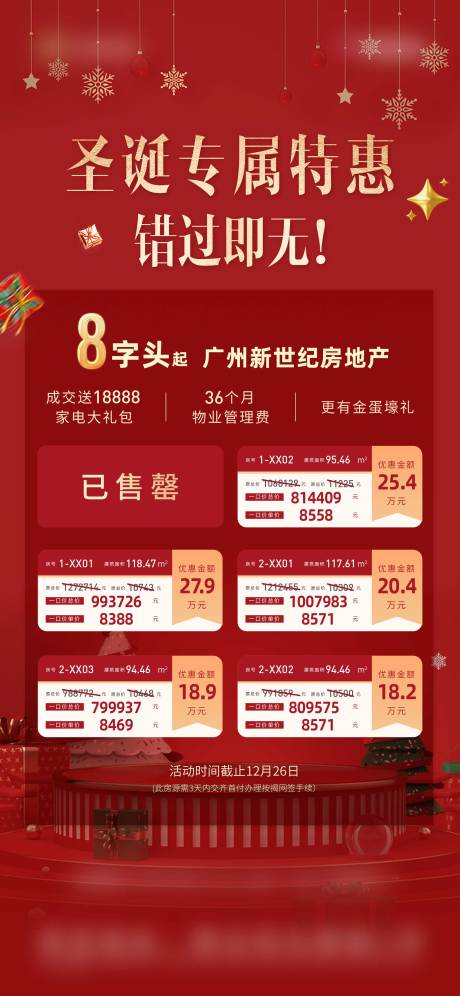 源文件下載【地產(chǎn)熱銷一口價海報】編號：89650010313098782
